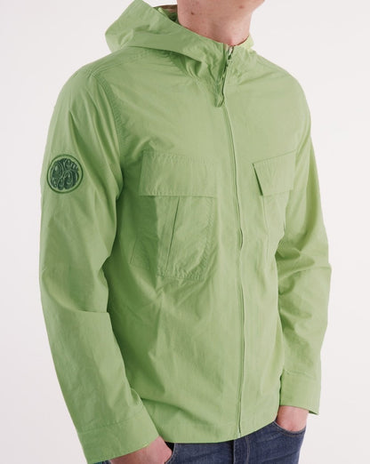 Pretty Green Openshaw Kapuzenjacke Hellgrün