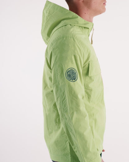 Pretty Green Openshaw Kapuzenjacke Hellgrün