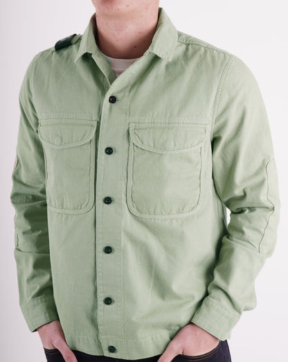 Ma.strum Zwei-Taschen-Overshirt Grün