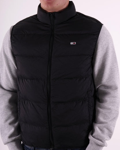 Tommy Jeans Daunenweste Schwarz