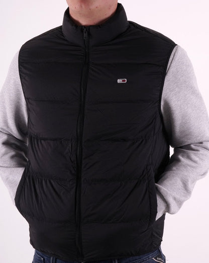 Tommy Jeans Daunenweste Schwarz