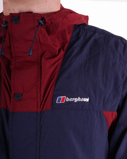 Berghaus U Urb Windbreaker Marineblau/Dunkelrot