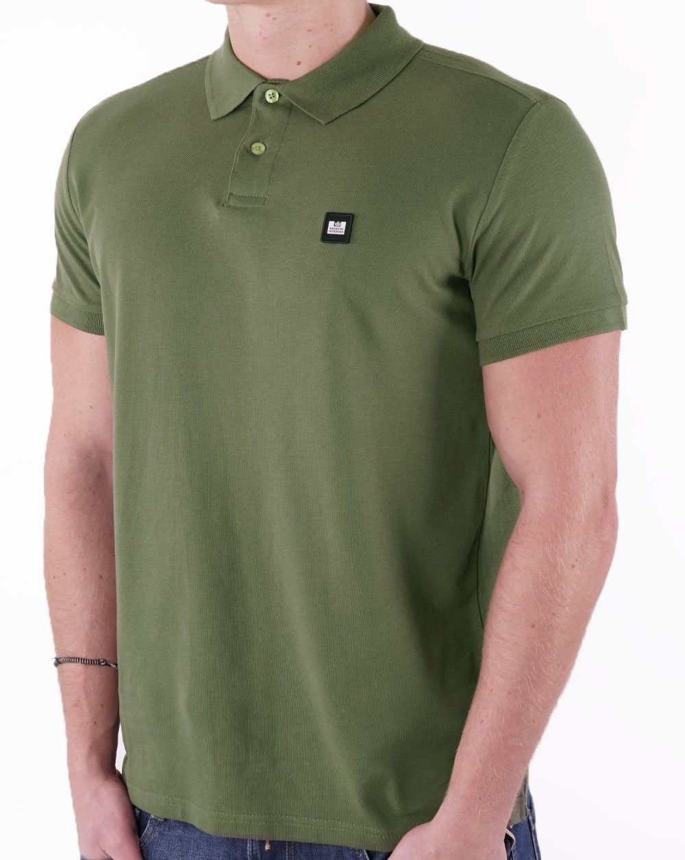 Weekend Offender Poloshirt Armeegrün