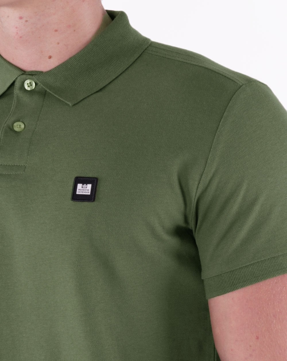 Weekend Offender Poloshirt Armeegrün