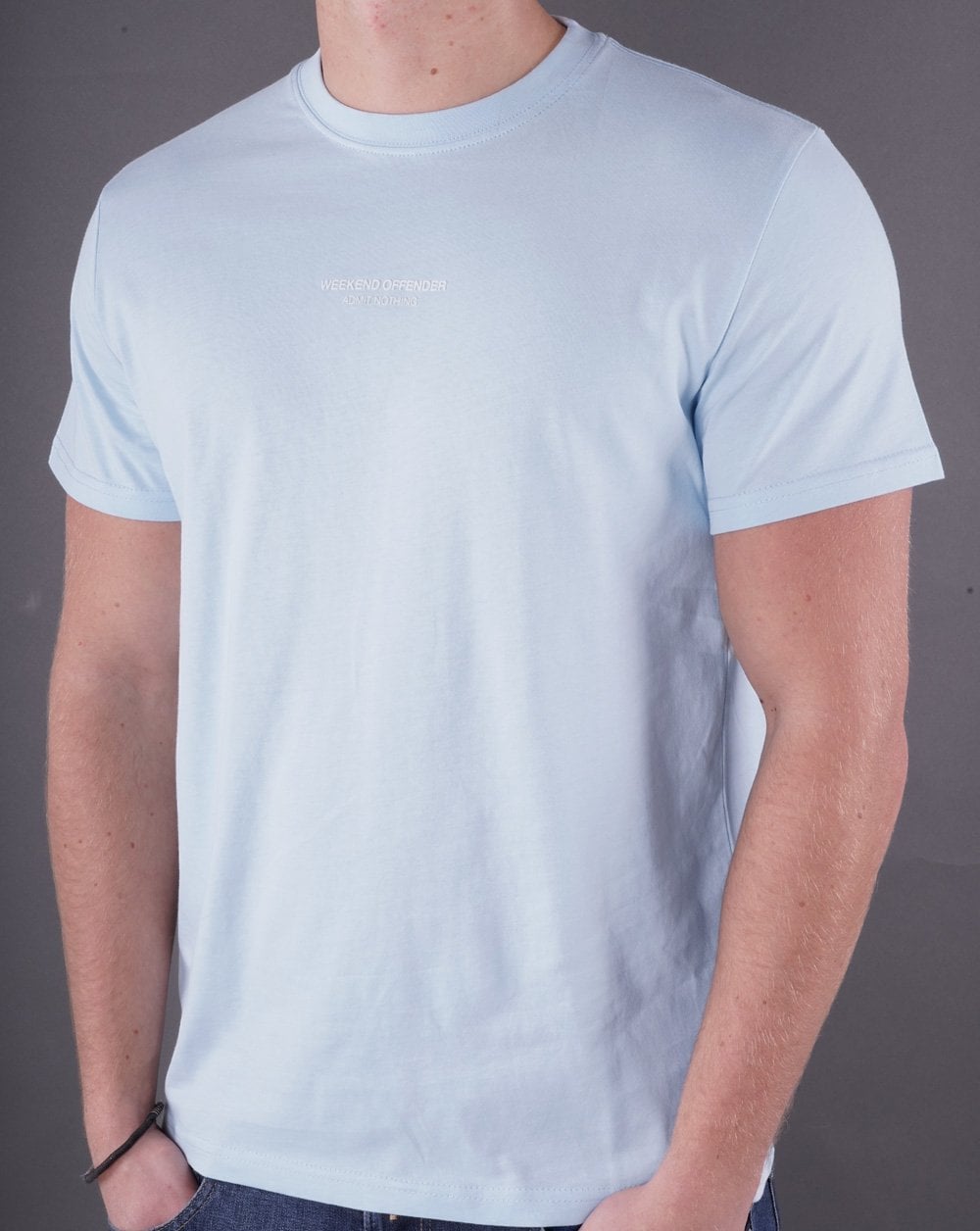 Weekend Offender Millergrove T-Shirt Himmelblau