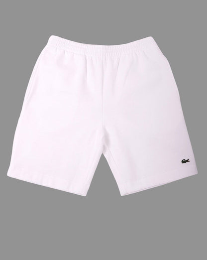 Lacoste Fleeceshorts Weiß