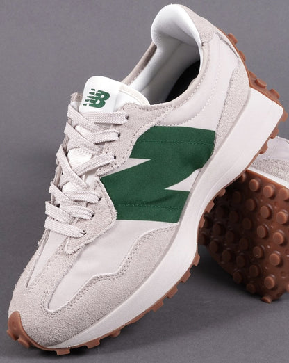 New Balance 327 Trainer Off White/Grün