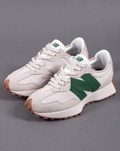 New Balance 327 Trainer Off White/Grün