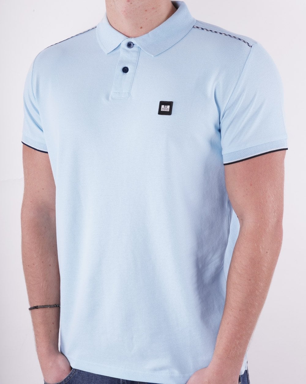 Weekend Offender Sakai Poloshirt Himmelblau