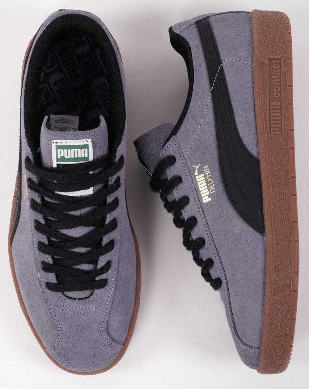 Puma Delphin Trainer Grau/Schwarz