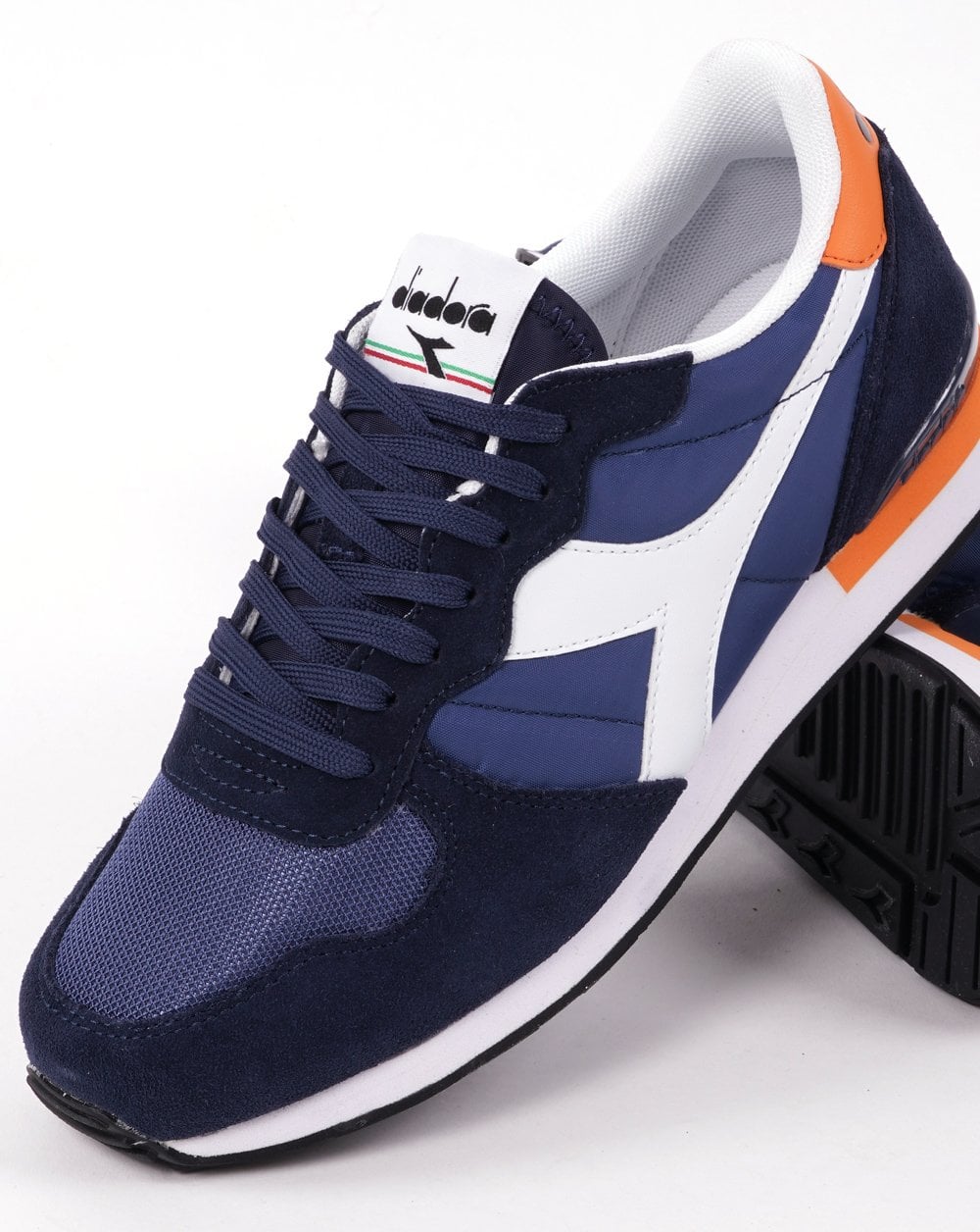 Diadora Camaro Sneakers Marineblau/Orange