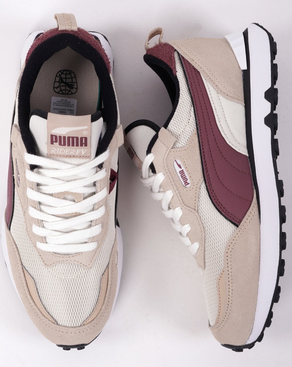 Puma Rider FV Retro Rewind Trainer Beige/Violett