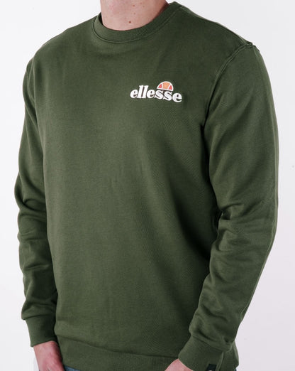 Ellesse Emb Logo Sweatshirt Khakigrün