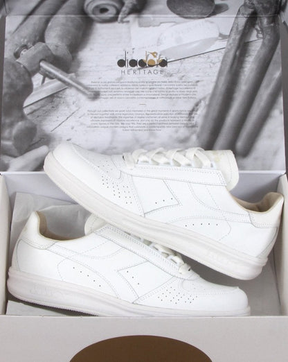 Diadora B. Elite Italia Sport Sneaker Weiß/Weiß