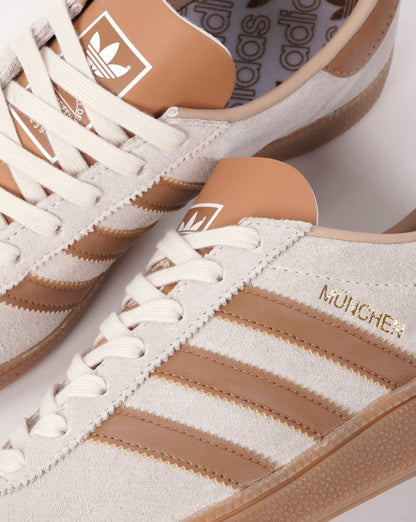 Adidas Munchen Trainers Creme/Mesa Tan/Gummi