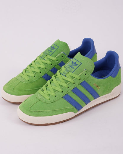 Adidas Jeans Sneakers Solar Lime Blau