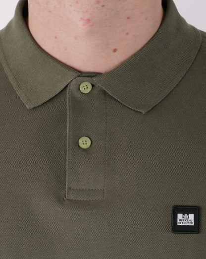 Weekend Offender Poloshirt Olivgrün
