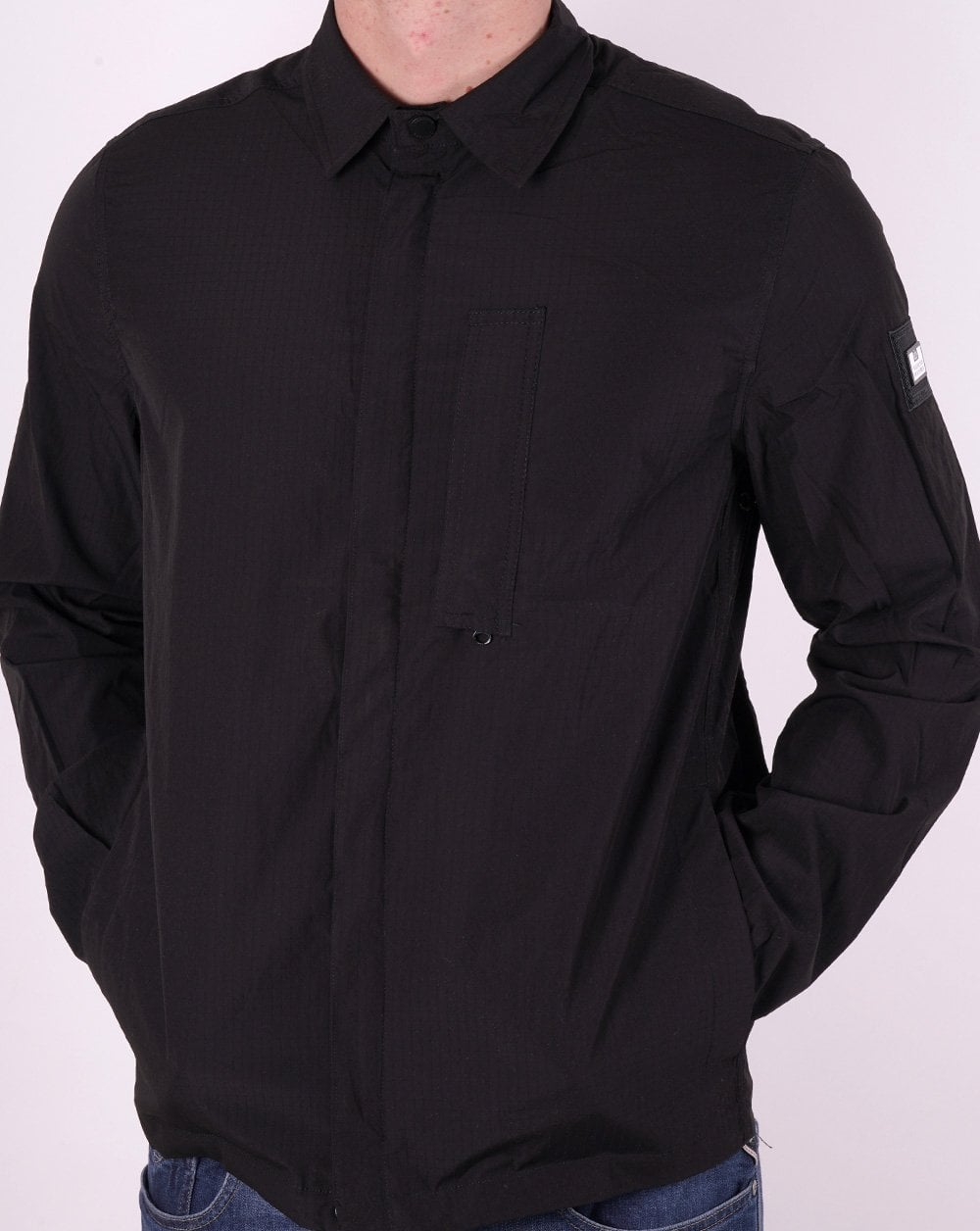 Weekend Offender Porter Overshirt Black