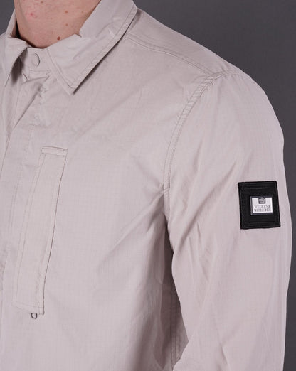 Weekend Offender Porter Overshirt Taubengrau