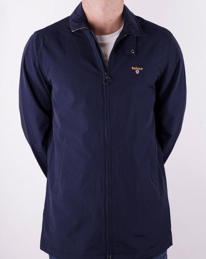 Barbour Crested Mac Marineblau