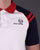 Sergio Tacchini Cortona Polo Shirt White/Navy Blue