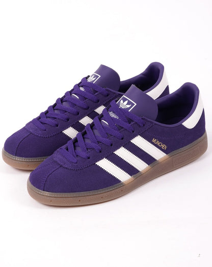 Adidas München Sneakers Lila/Off-White
