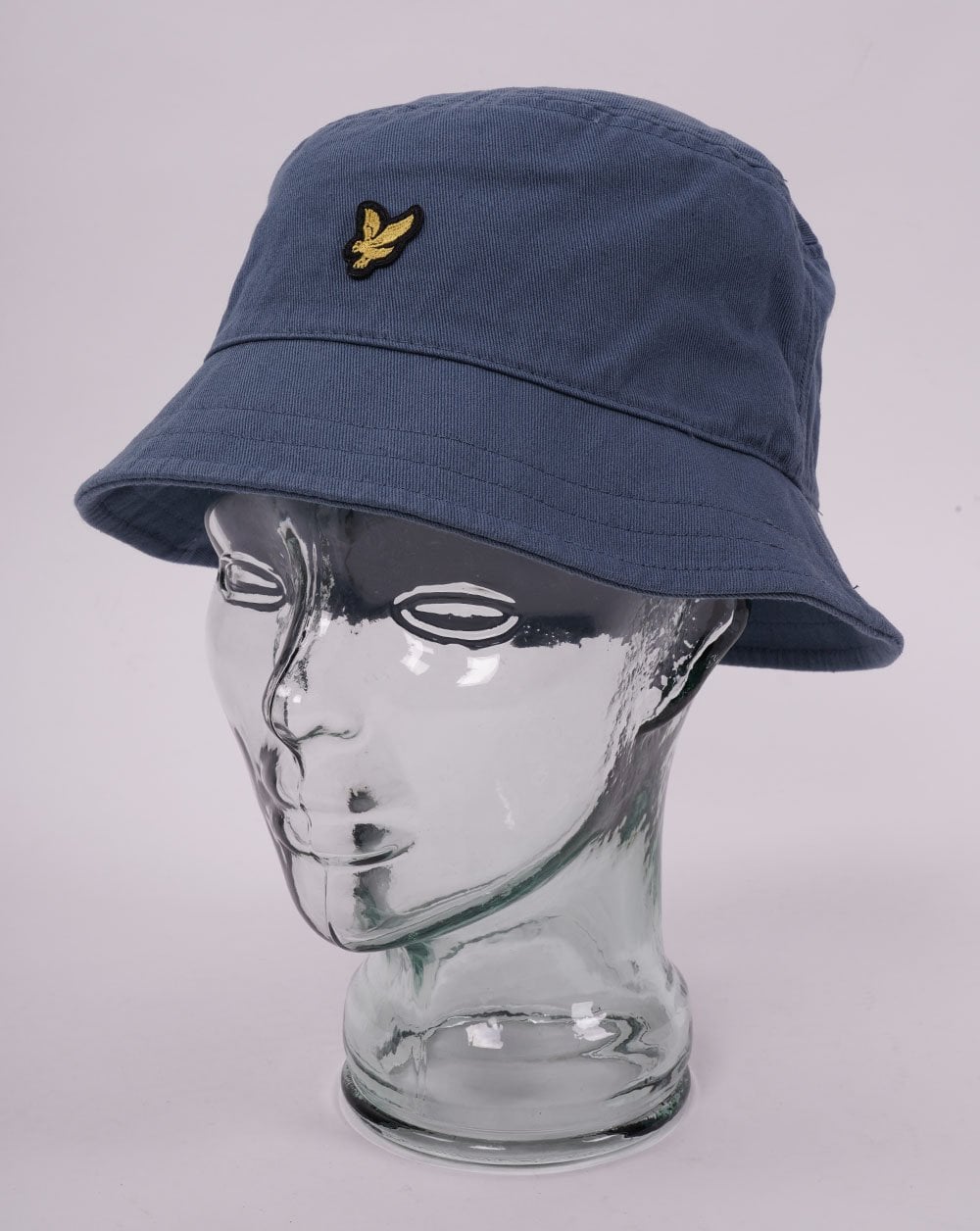 Lyle &amp; Scott Fischerhut aus Baumwolltwill, Skipton, Blau
