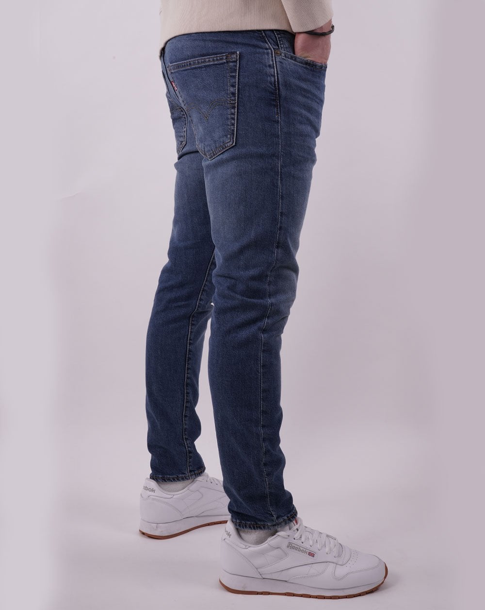 Levi's – 512 – Schmal zulaufende Jeans in mittlerem Indigoblau