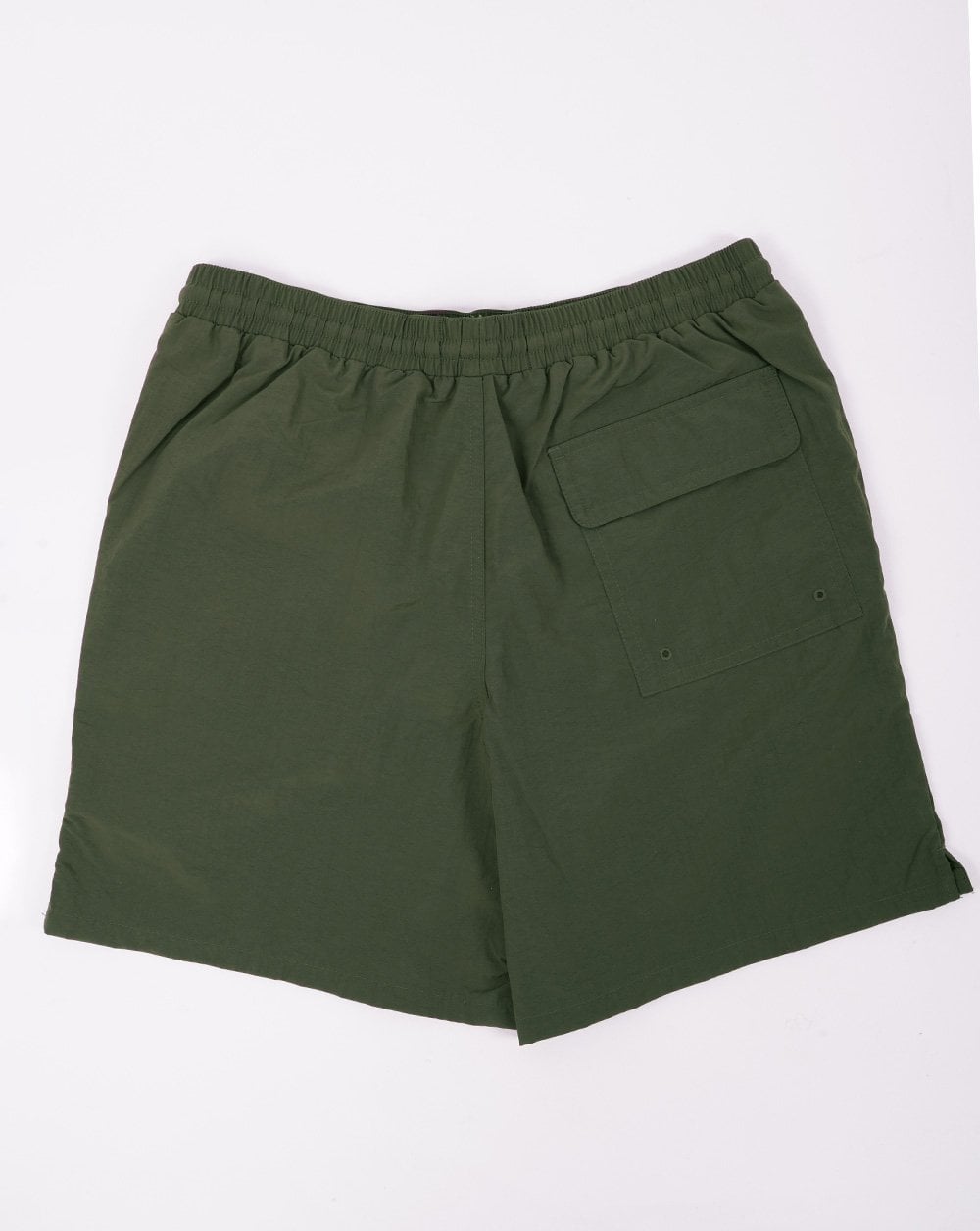 Lyle &amp; Scott Logo-Badeshorts Olivgrün