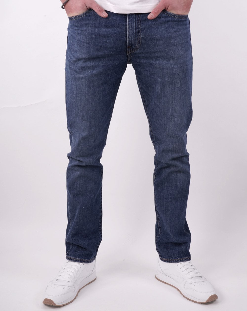 Levi's – 511 – Slim-Fit-Jeans in mittlerem Indigoblau