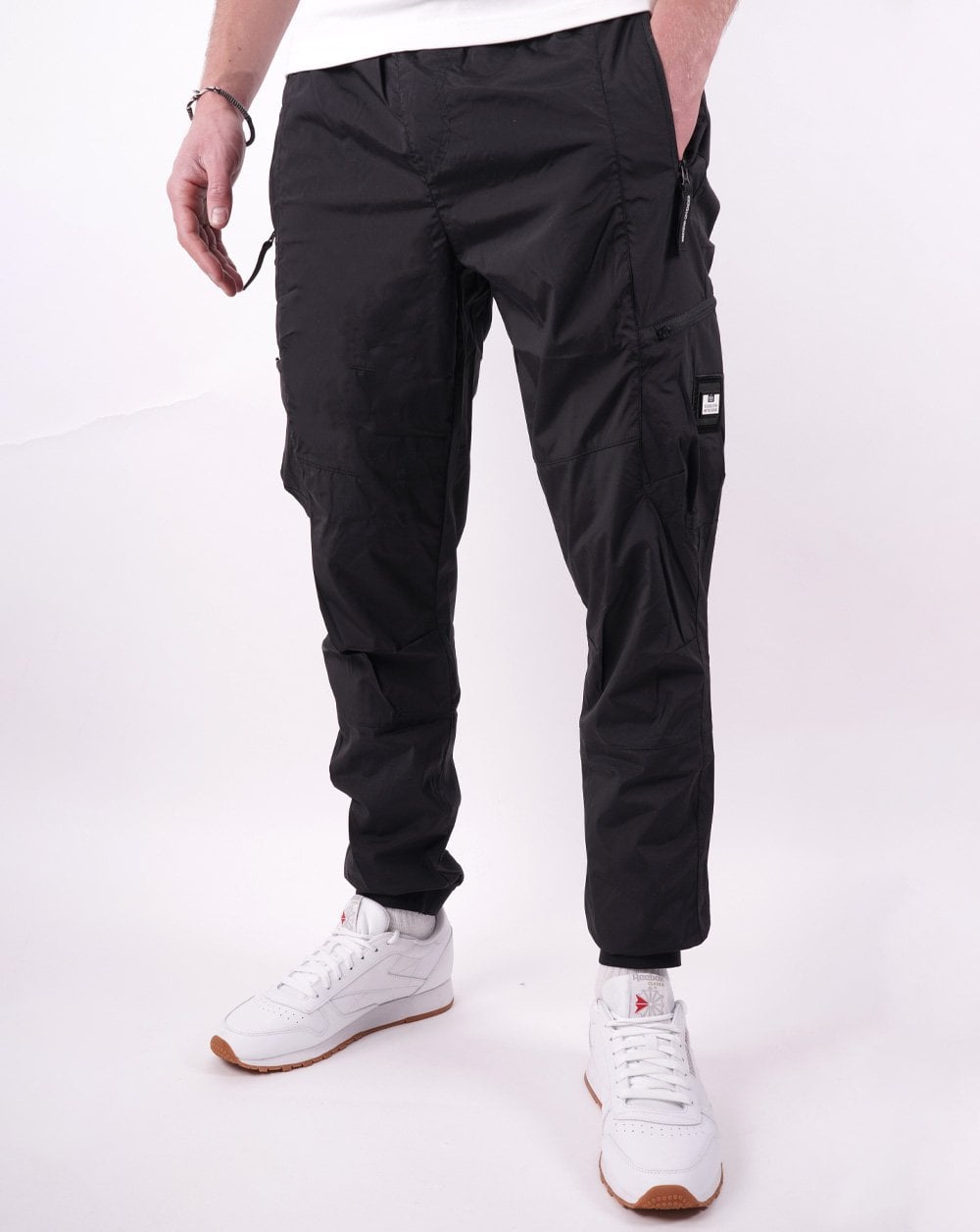 Weekend Offender Pacquiao Cargohose Schwarz