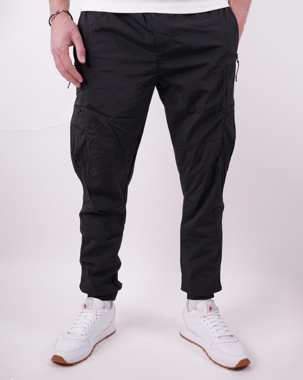 Weekend Offender Pacquiao Cargohose Schwarz