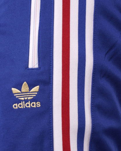 Adidas Originals F Beckenbauer Trainingshose Royal Rot Weiß