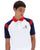 Sergio Tacchini Cortona Polo Shirt White/Navy Blue