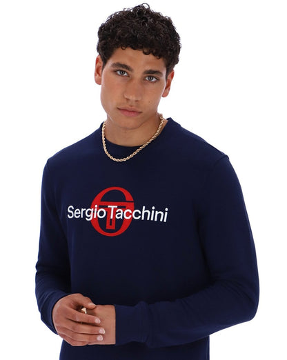Sergio Tacchini Mirto Crew Sweat Marineblau