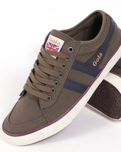 Gola Classics Vegan Comet Trainer Khaki/Marineblau