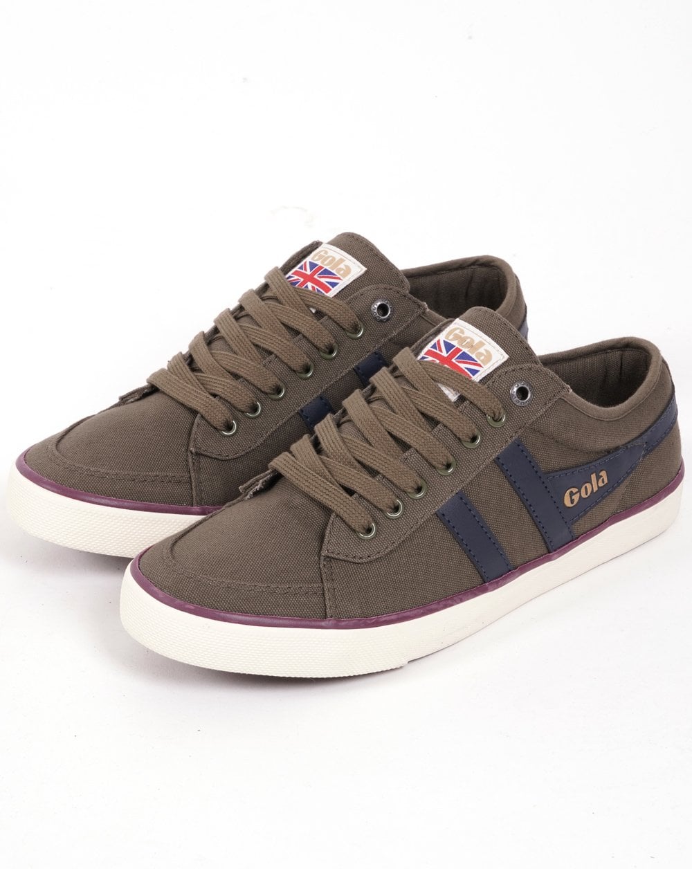 Gola Classics Vegan Comet Trainer Khaki/Marineblau