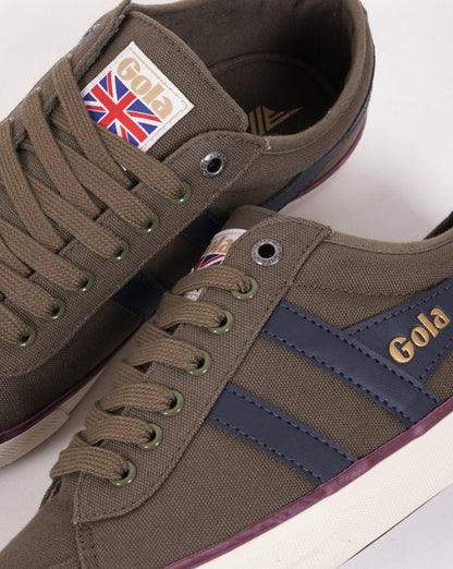 Gola Classics Vegan Comet Trainer Khaki/Marineblau
