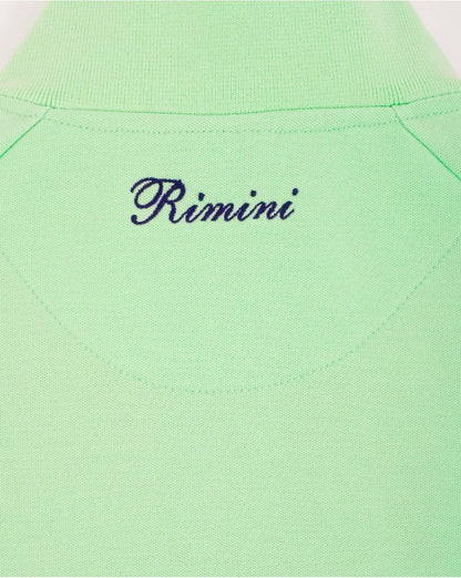 Ellesse – Rimini Trainingsjacke in Marineblau und Pastellgrün