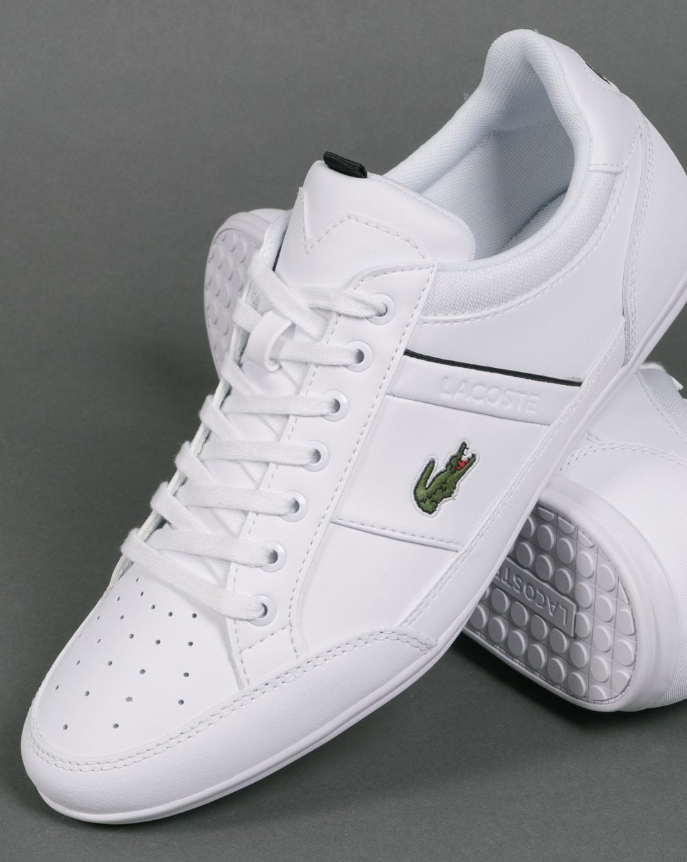 Lacoste Chaymon Trainer Weiß/Schwarz