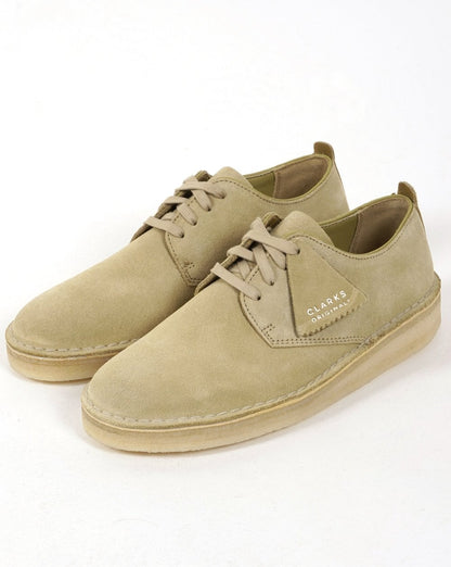 Clarks Originals Coal London Schuh aus Ahorn-Wildleder