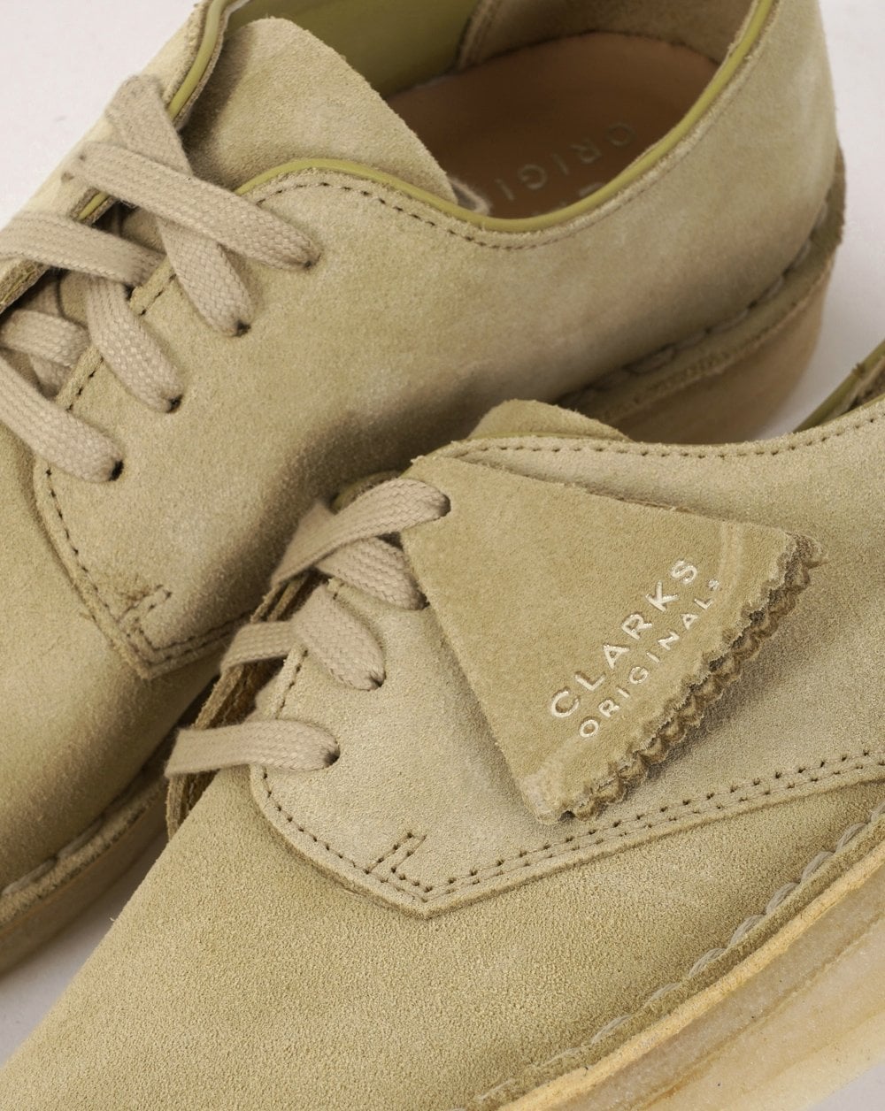 Clarks Originals Coal London Schuh aus Ahorn-Wildleder