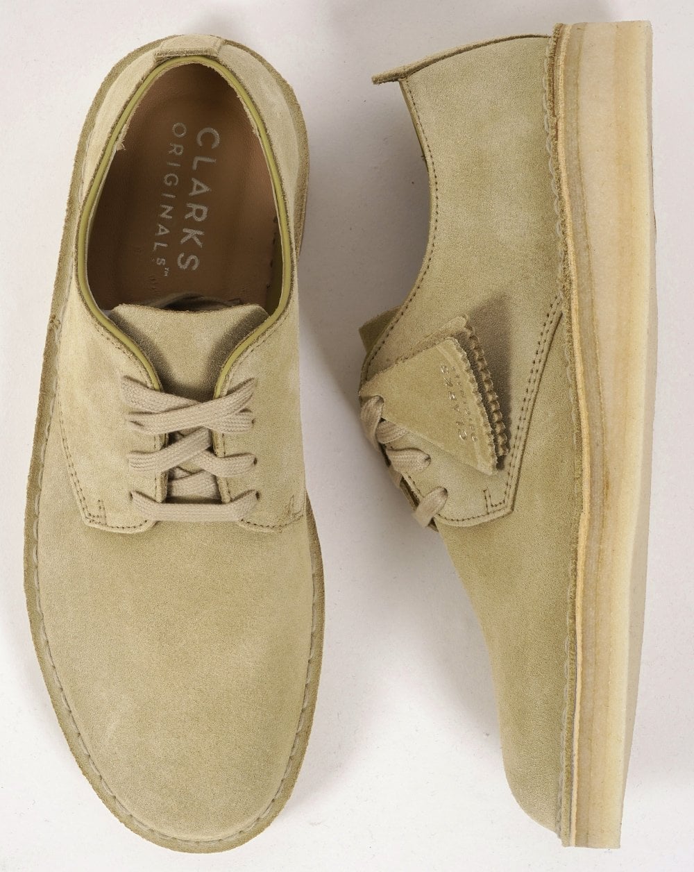 Clarks Originals Coal London Schuh aus Ahorn-Wildleder