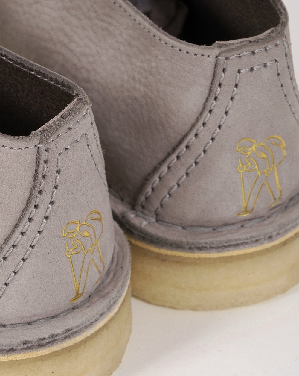 Clarks Originals Desert Trek Schuh Nubuk Taupe