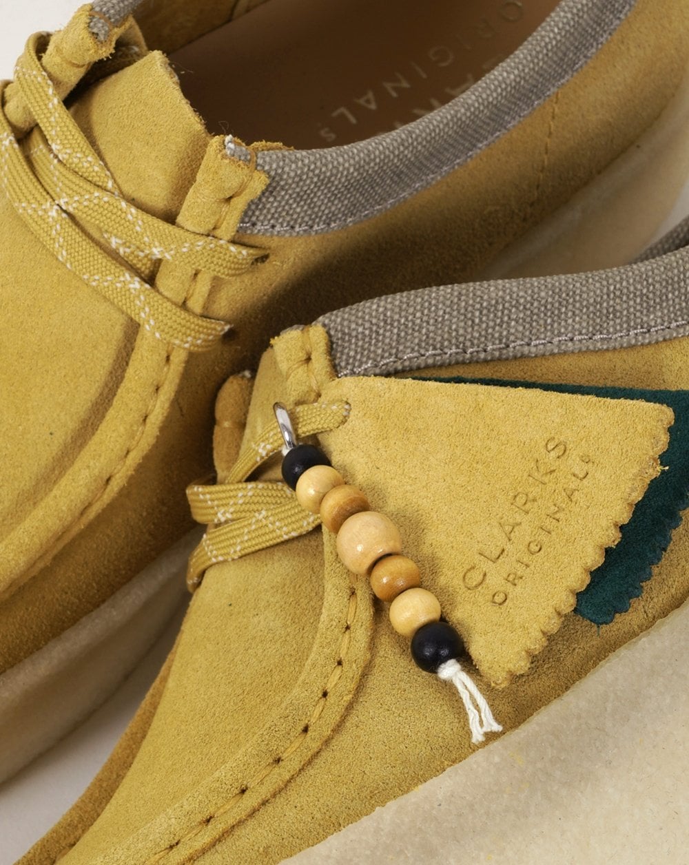 Clarks Originals Wallabee Cup Schuh Bernsteingold