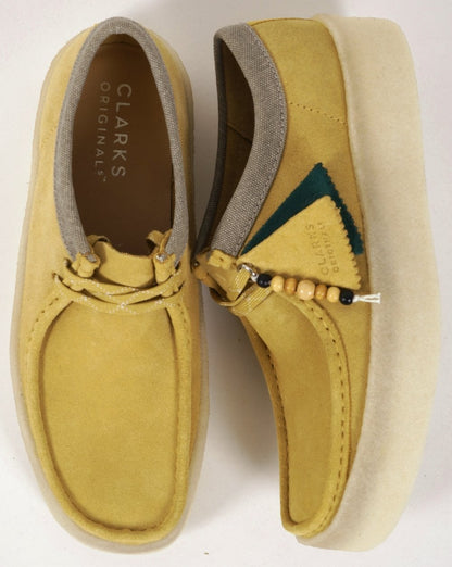 Clarks Originals Wallabee Cup Schuh Bernsteingold