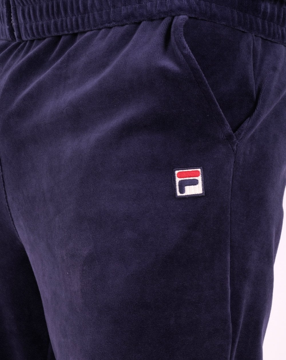 Fila Vintage Yarel Velours-Trainingshose, Marineblau