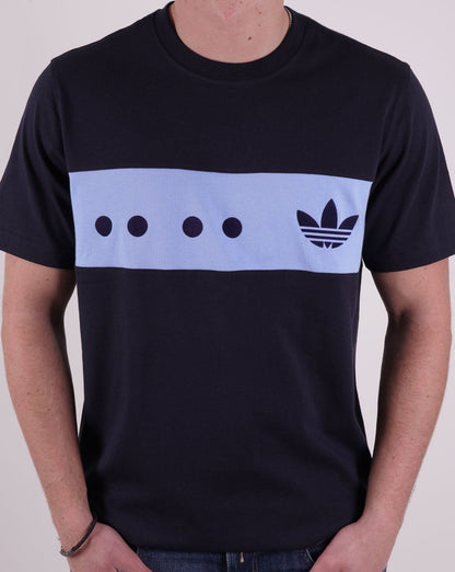 Adidas Originals RIFTA City T-Shirt Marineblau
