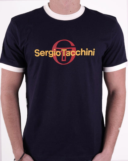Sergio Tacchini Pandolfo T-Shirt Marineblau