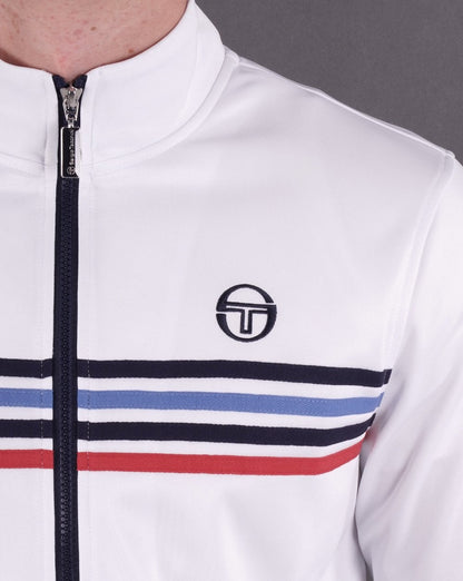 Sergio Tacchini Multi Stripe Track Top Weiß